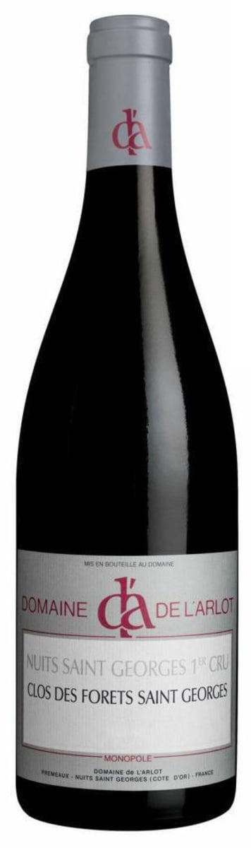 Domaine de l'Arlot Nuits-St-Georges Clos des Forets St Georges Premier Cru Monopole 2021  Front Bottle Shot