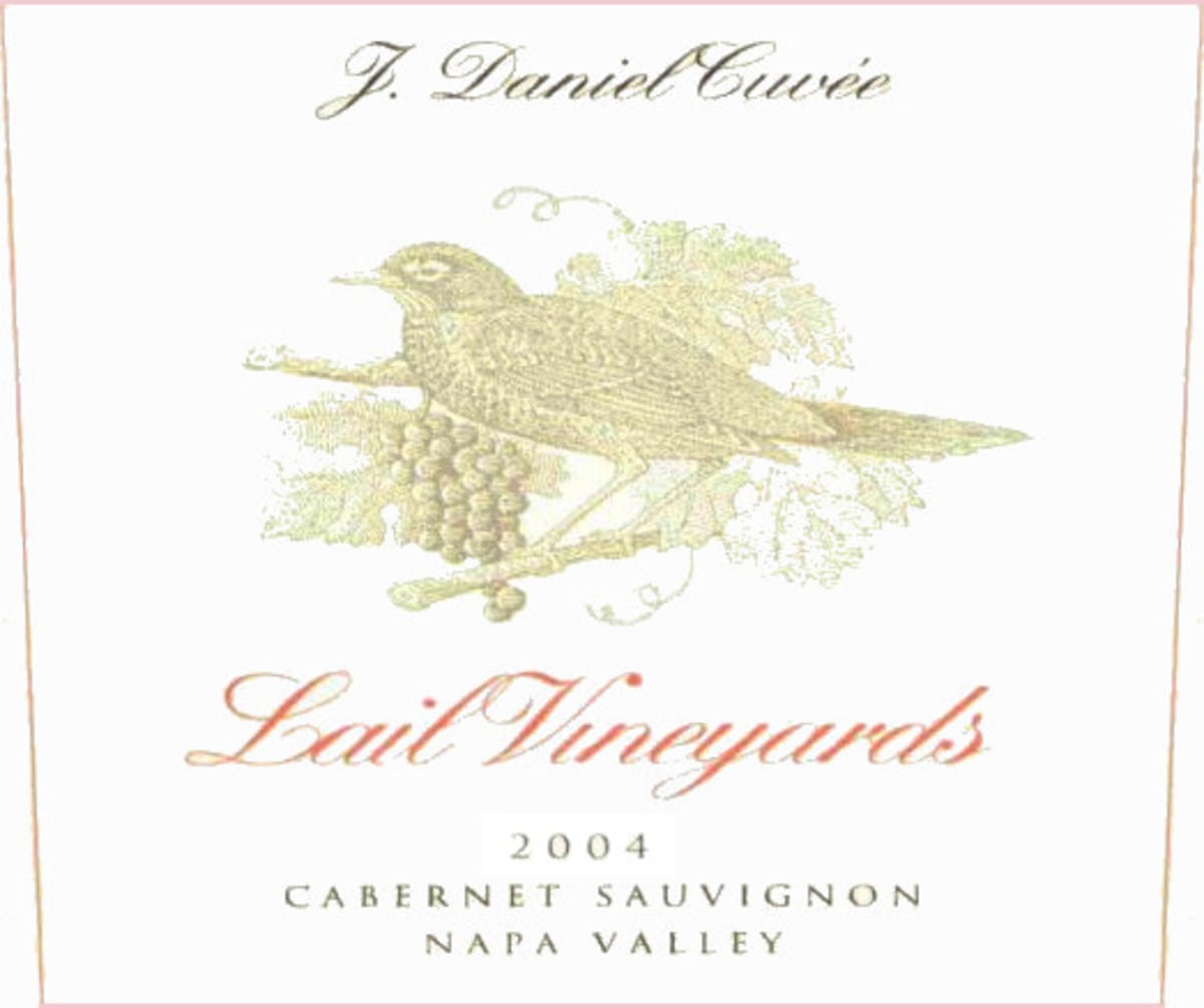 Lail J. Daniel Cuvee Cabernet Sauvignon 2004 Front Label