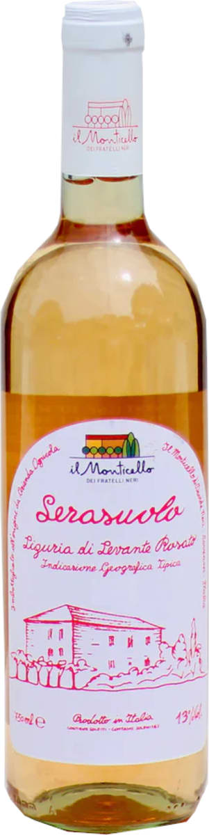Il Monticello Serasuolo Ciliegiolo Rosato 2022  Front Bottle Shot