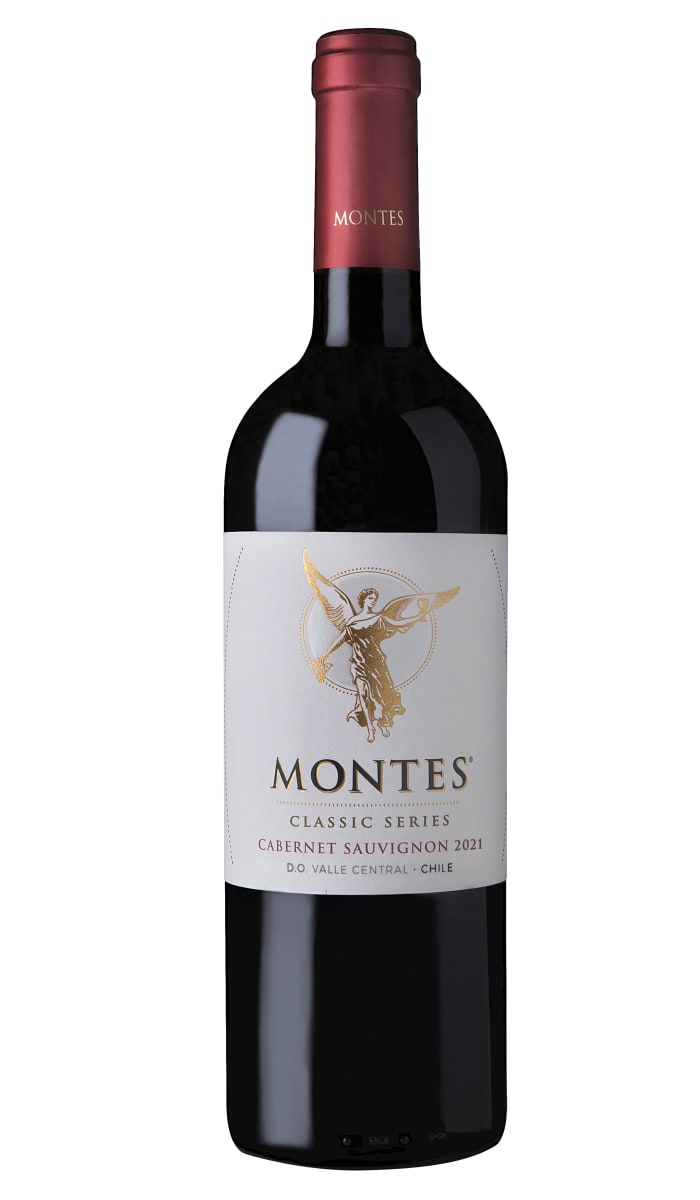 Montes Cabernet Sauvignon 2021  Front Bottle Shot