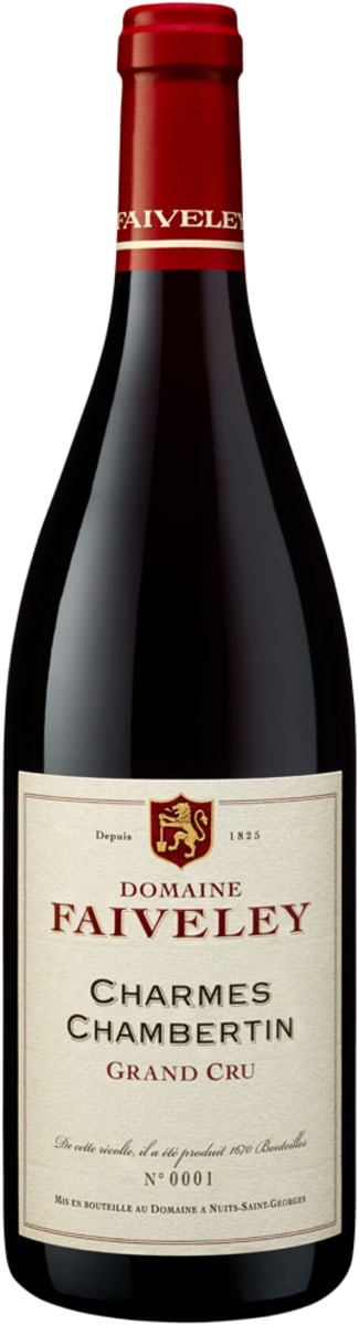 Faiveley Charmes-Chambertin Grand Cru 2020  Front Bottle Shot