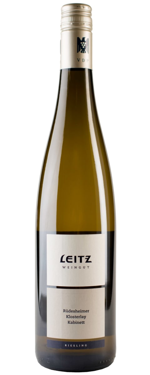 Josef Leitz Rudesheimer Klosterlay Riesling Kabinett 2020  Front Bottle Shot
