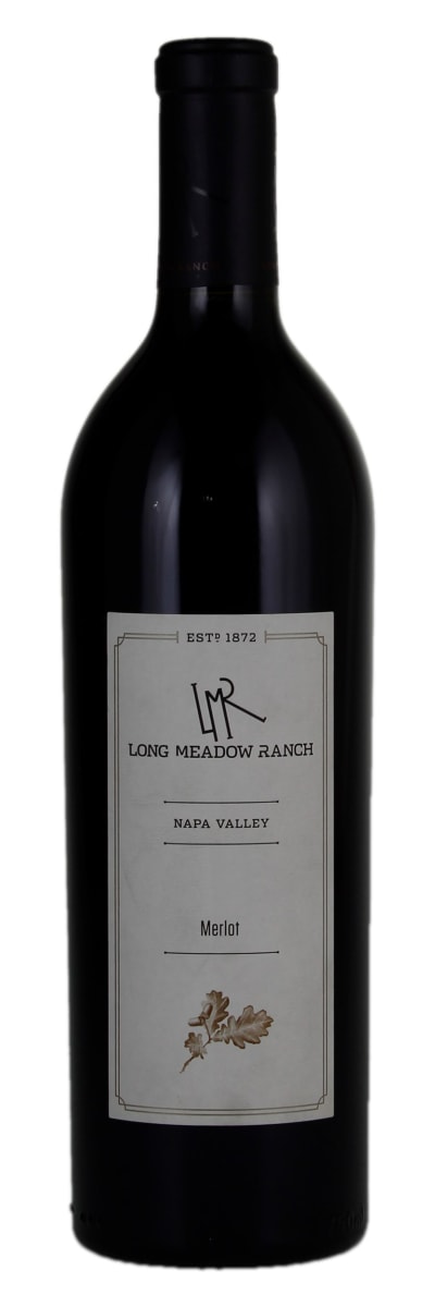 Long Meadow Ranch Merlot 2018  Front Bottle Shot
