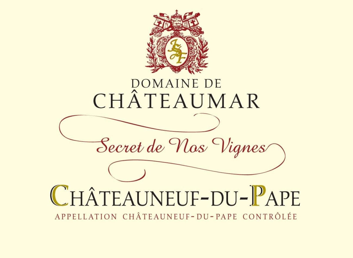 Domaine de Chateaumar Chateauneuf-du-Pape Secret de nos Vignes 2014  Front Label
