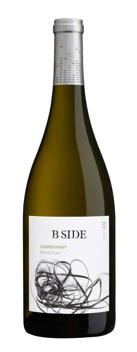 B Side North Coast Chardonnay 2016 Front Bottle Shot