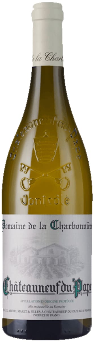 Domaine de la Charbonniere Chateauneuf-du-Pape Blanc 2019  Front Bottle Shot