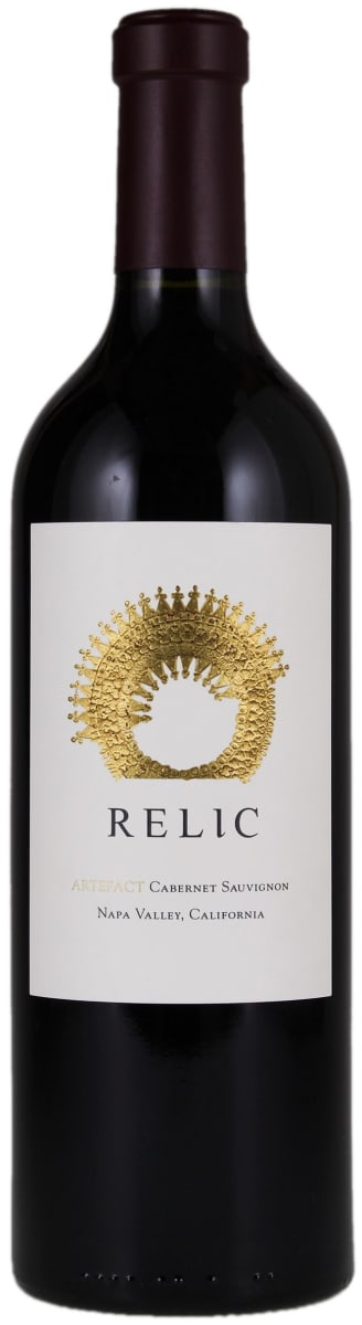 Relic Wine Cellars Artefact Cabernet Sauvignon 2018  Front Bottle Shot