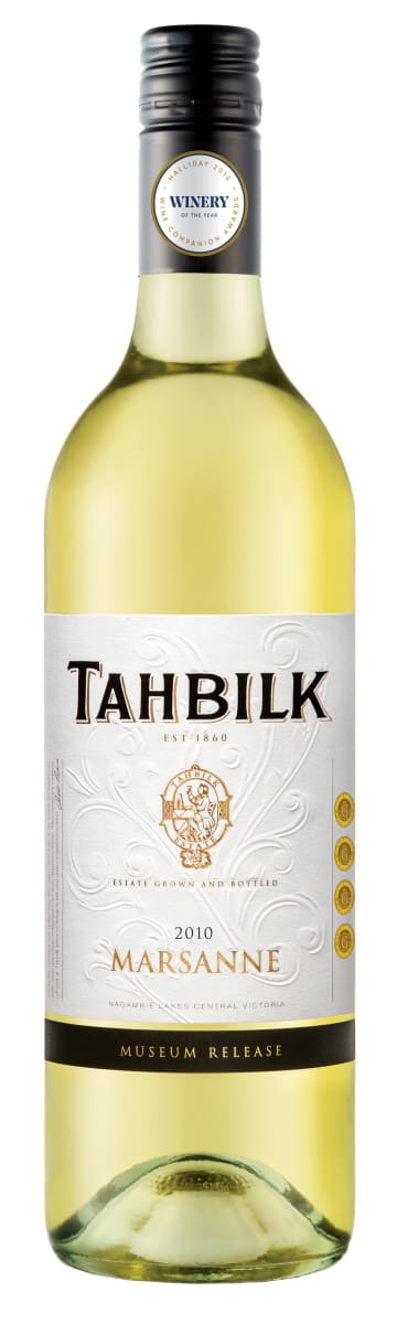 Tahbilk Museum Release Marsanne 2010  Front Bottle Shot