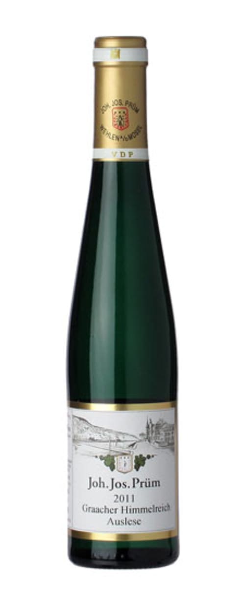 J.J. Prum Graacher Himmelreich Gold Capsule Riesling Auslese 2011  Front Bottle Shot