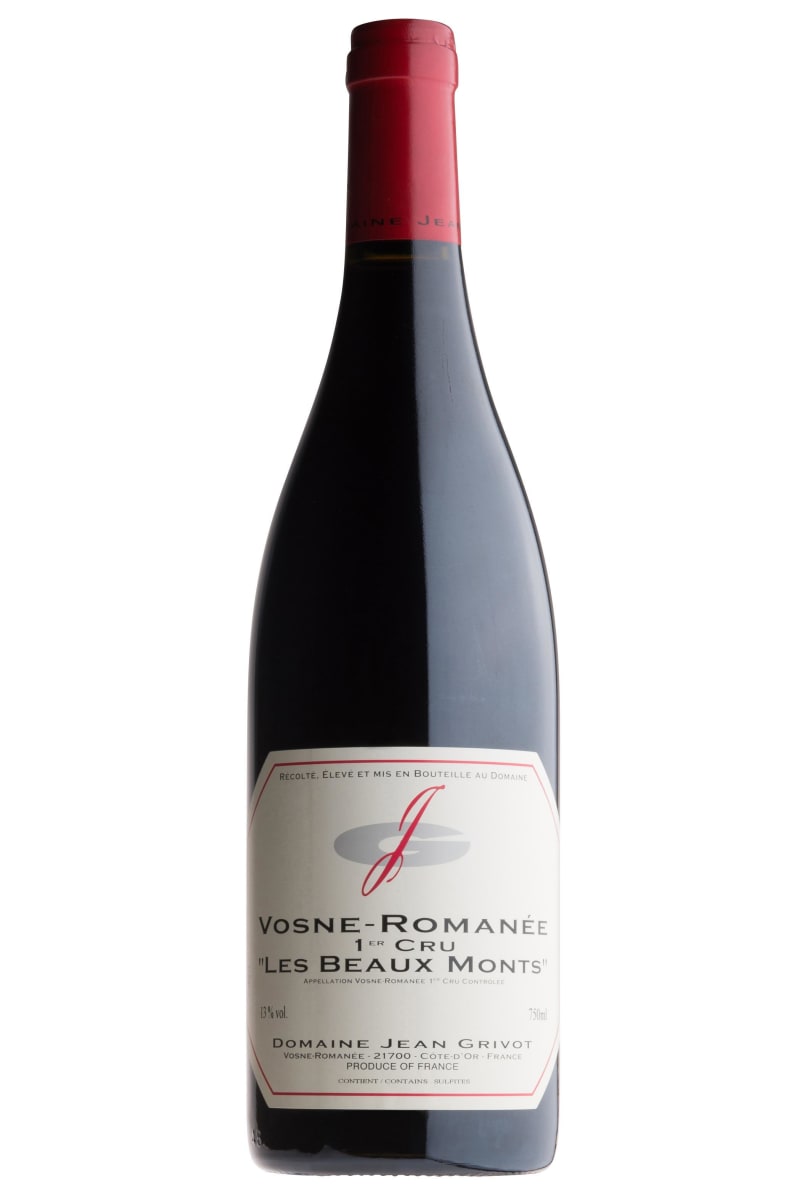 Domaine Jean Grivot Vosne-Romanee Les Beaux Monts Premier Cru 2019  Front Bottle Shot
