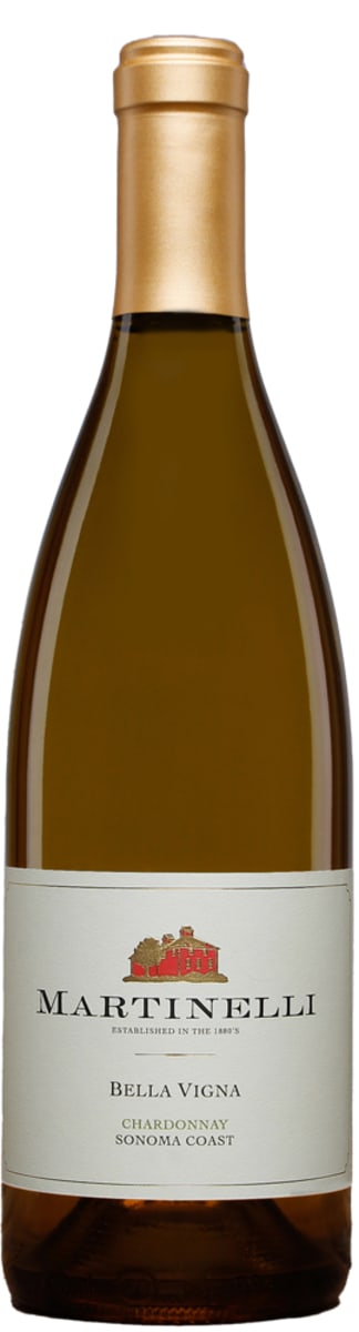 Martinelli Bella Vigna Chardonnay 2019  Front Bottle Shot