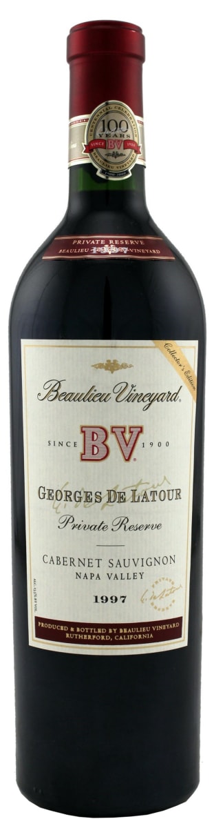 Beaulieu Vineyard Georges de Latour Private Reserve 1997  Front Bottle Shot