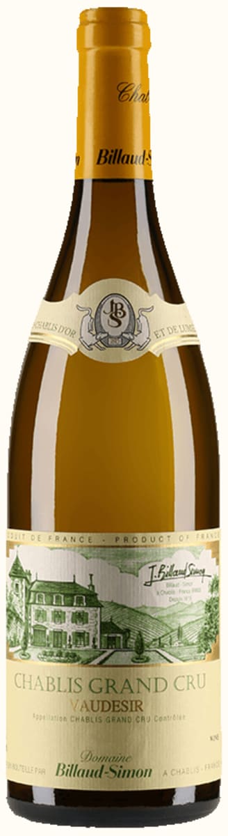 Billaud-Simon Chablis Vaudesir Grand Cru 2017  Front Bottle Shot