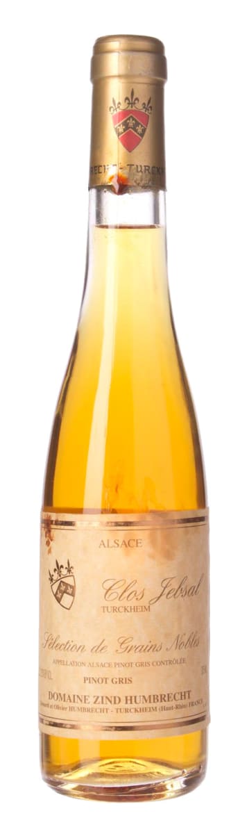 Zind-Humbrecht Tokay Pinot Gris Clos Jebsal Selection de Grains Noble (375ML Half-bottle) 2000  Front Bottle Shot