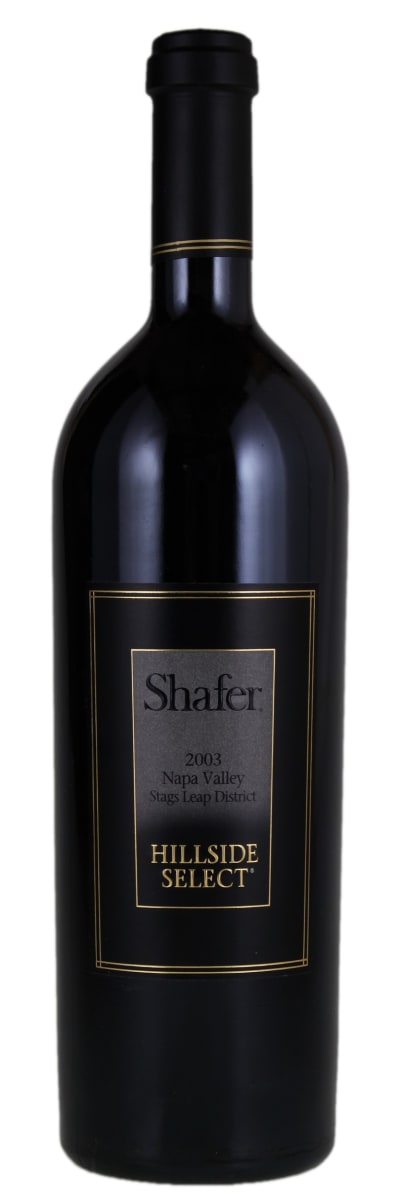 Shafer Hillside Select Cabernet Sauvignon (1.5 Liter Magnum) 2003 Front Bottle Shot