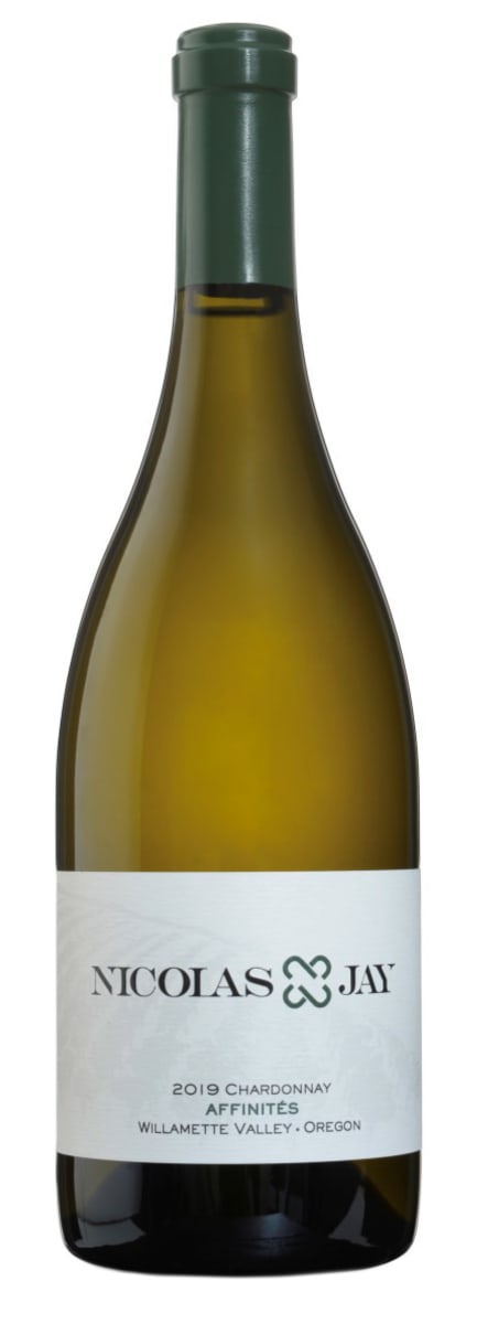 Nicolas-Jay Affinites Chardonnay 2019  Front Bottle Shot