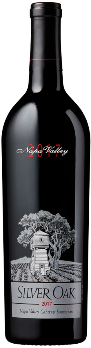 Silver Oak Napa Valley Cabernet Sauvignon 2017  Front Bottle Shot