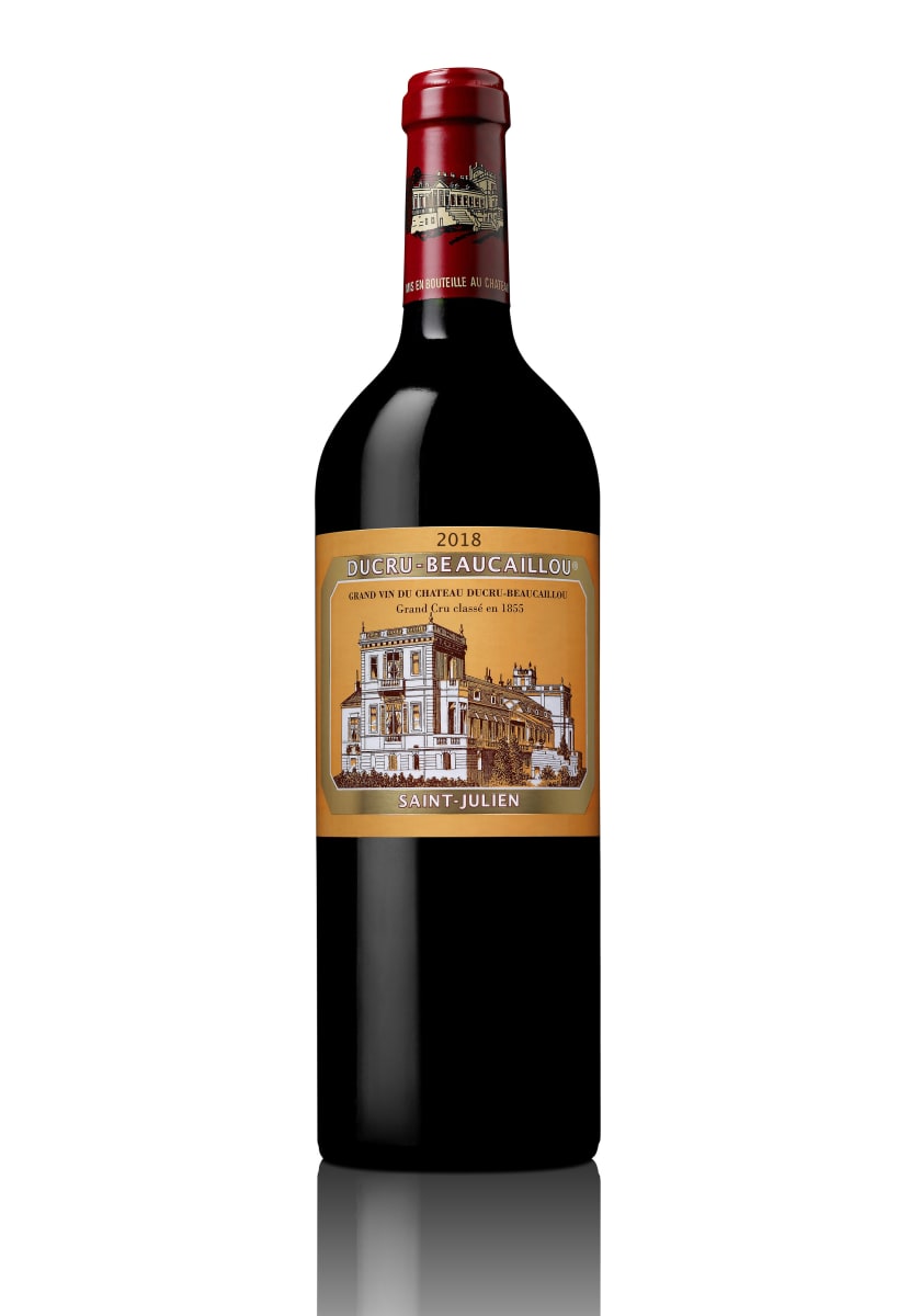 Chateau Ducru-Beaucaillou (6 Bottles in OWC) 2018 Front Bottle Shot