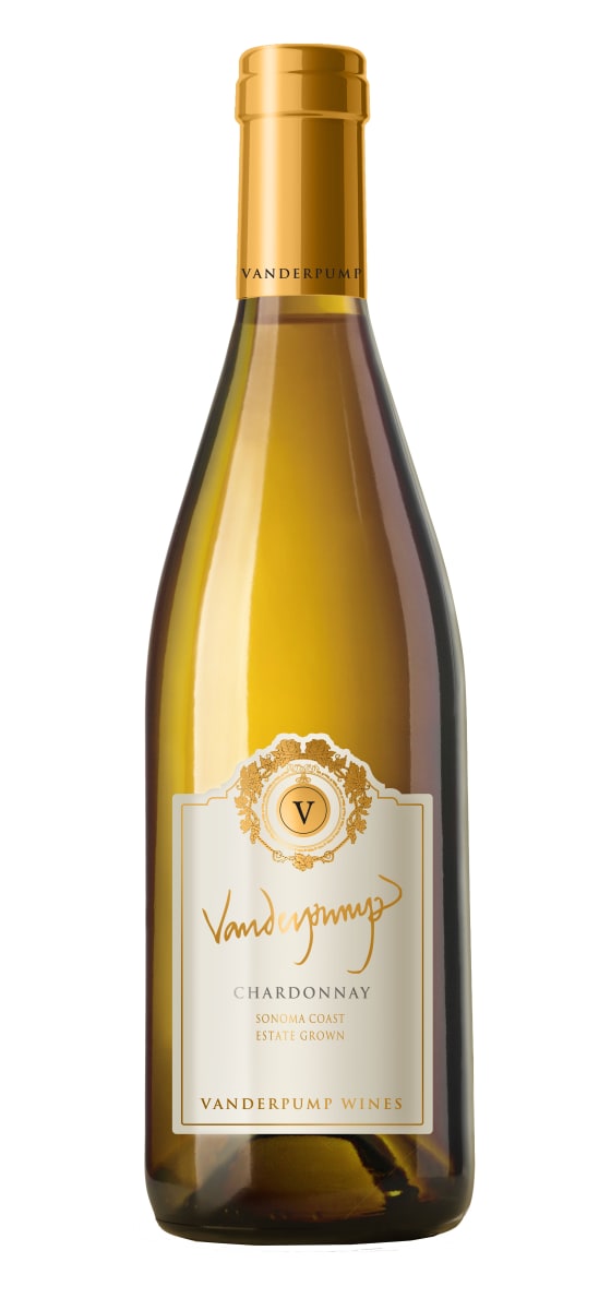 Vanderpump Chardonnay 2018  Front Bottle Shot