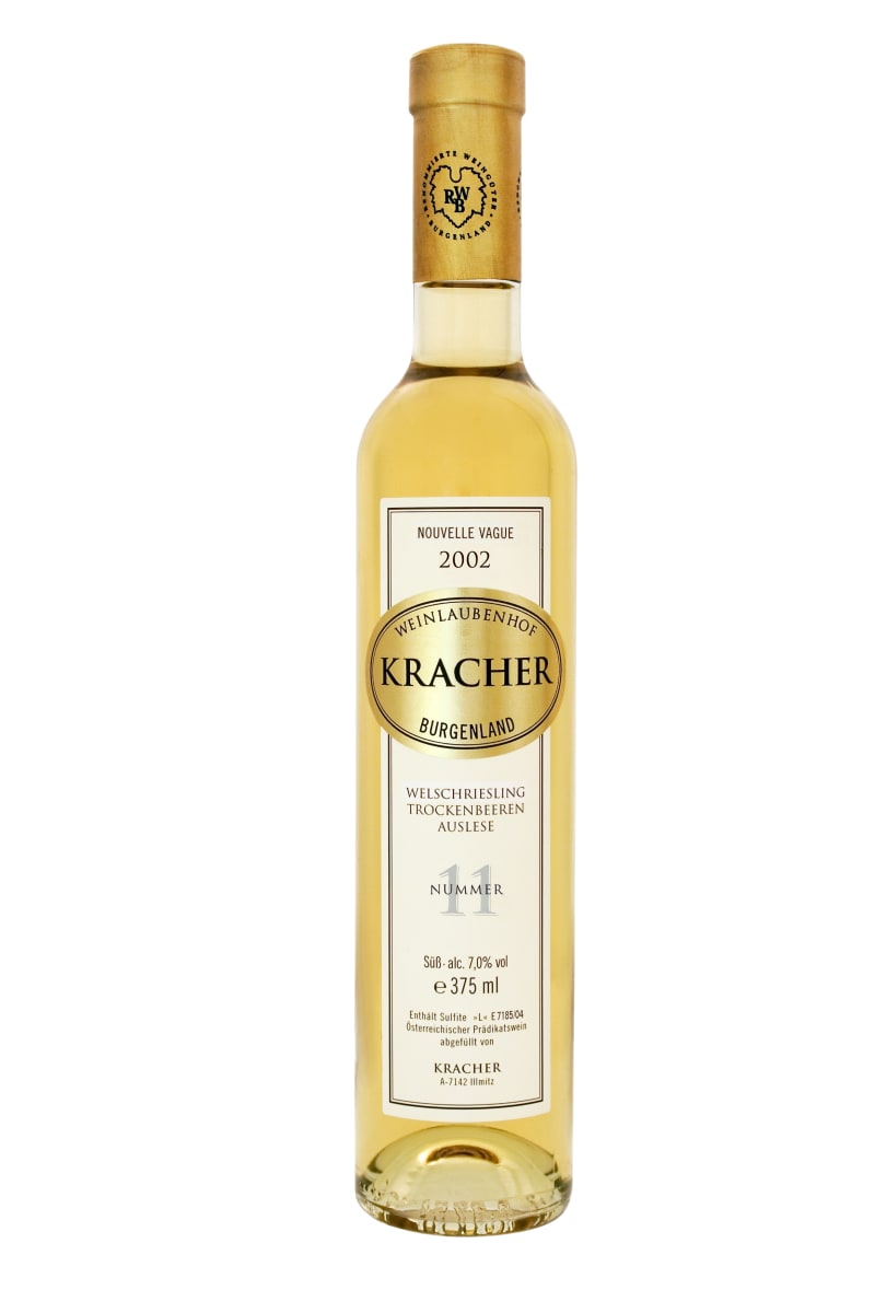 Kracher Welschriesling Nouvelle Vague Trockenbeerenauslese #11 (375ML half-bottle) 2002 Front Bottle Shot