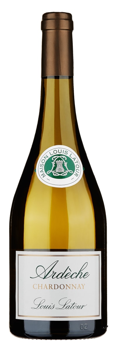 Louis Latour Ardeche Chardonnay 2019  Front Bottle Shot