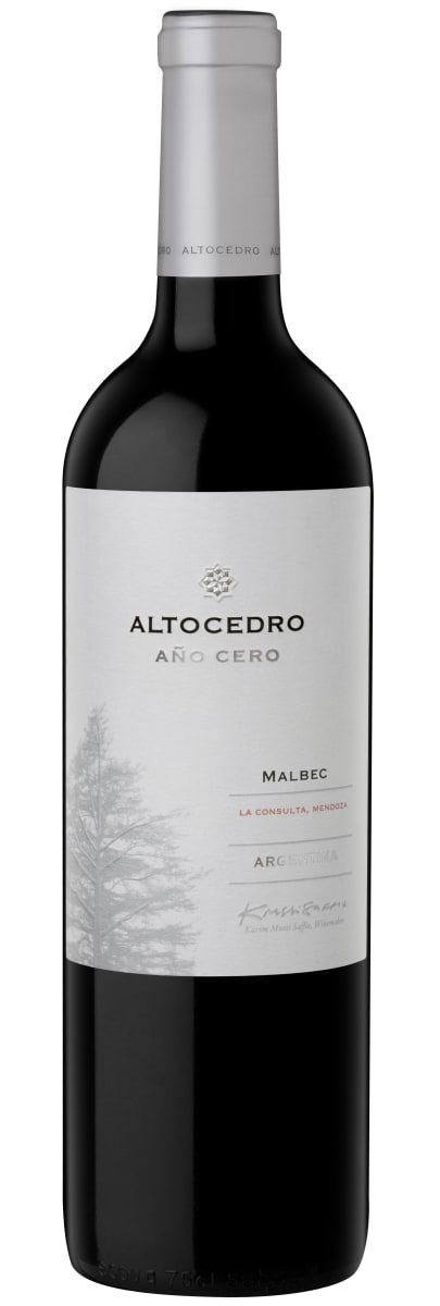 Altocedro Ano Cero Malbec 2022  Front Bottle Shot