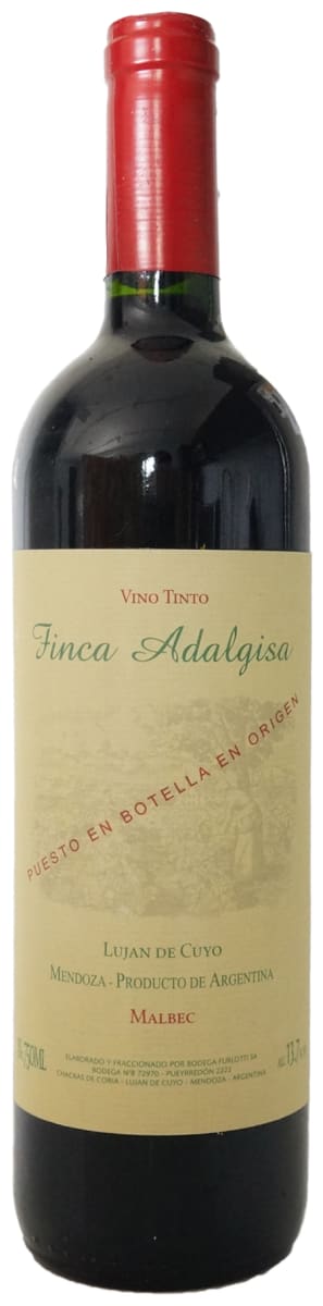 Finca Adalgisa Malbec 2015  Front Bottle Shot