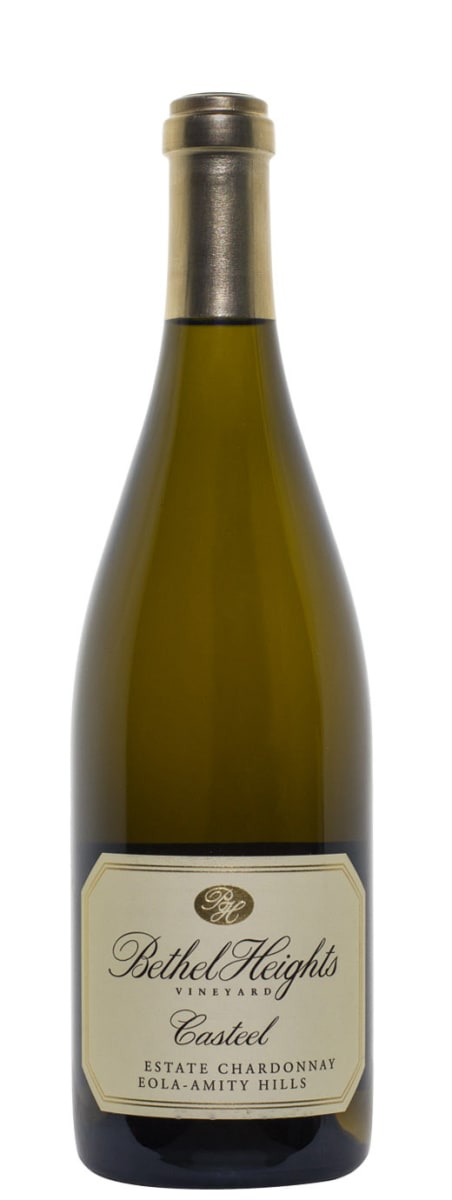 Bethel Heights Casteel Chardonnay 2016  Front Bottle Shot