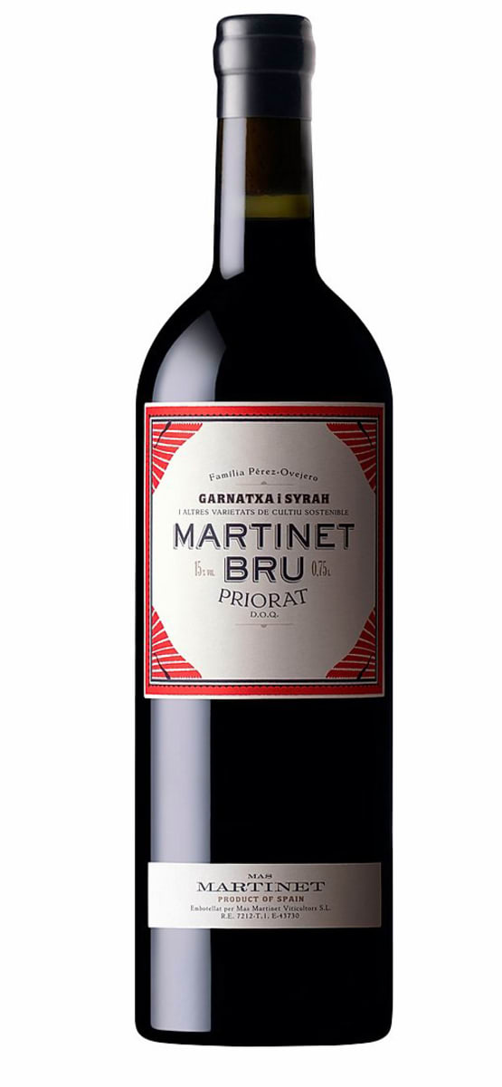 Mas Martinet Bru Priorat 2020  Front Bottle Shot