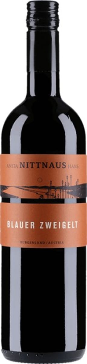 Anita & Hans Nittnaus Blauer Zweigelt 2019  Front Bottle Shot