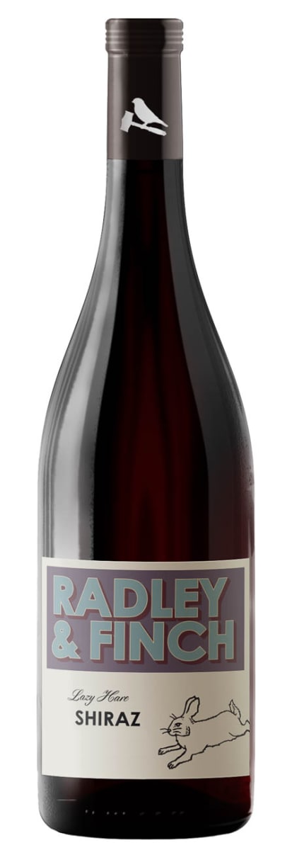 Radley & Finch Lazy Hare Shiraz 2020  Front Bottle Shot