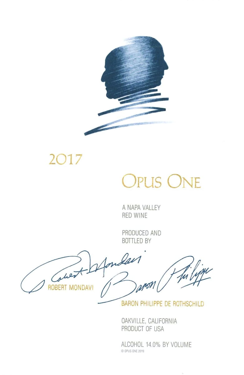 Opus One (1.5 Liter Magnum) 2017  Front Label