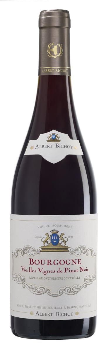 Albert Bichot Bourgogne Vieilles Vignes Pinot Noir 2018  Front Bottle Shot