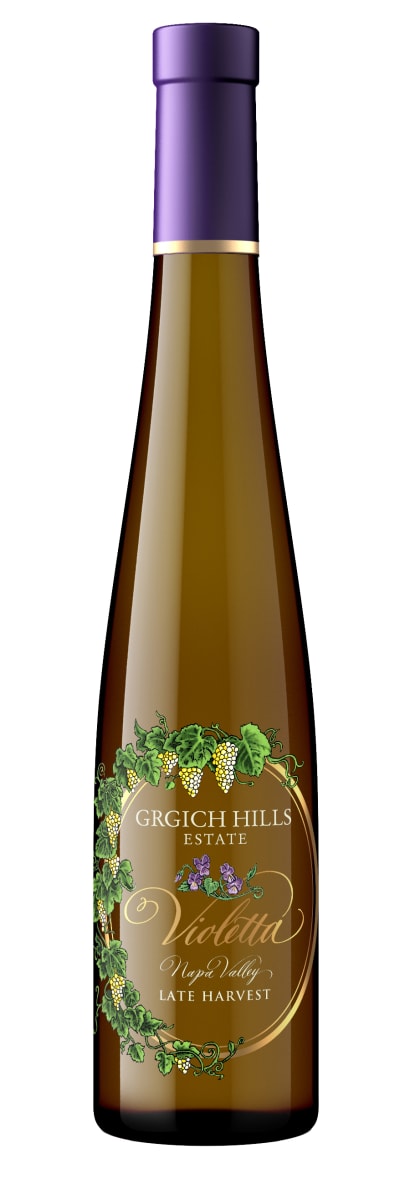 Grgich Hills Estate Violetta Late Harvest (375ML half-bottle) 2018  Front Bottle Shot