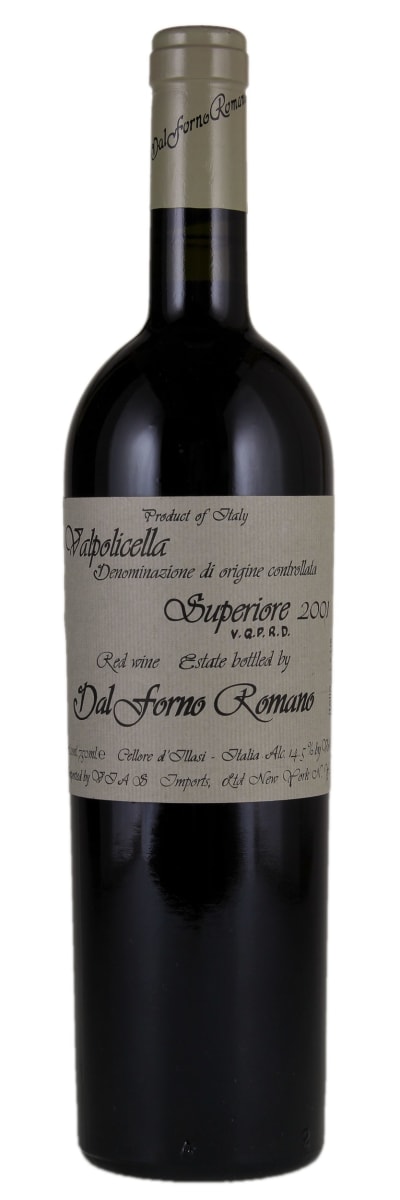 Dal Forno Romano Valpolicella Superiore 2001  Front Bottle Shot