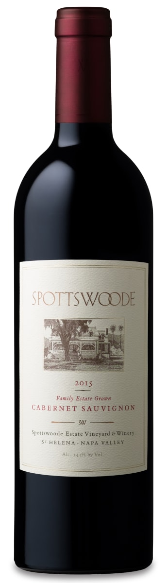 Spottswoode Cabernet Sauvignon 2015  Front Bottle Shot