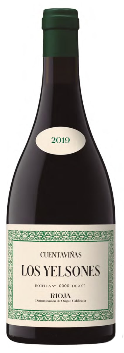 Cuentavinas Los Yelsones Rioja 2019  Front Bottle Shot