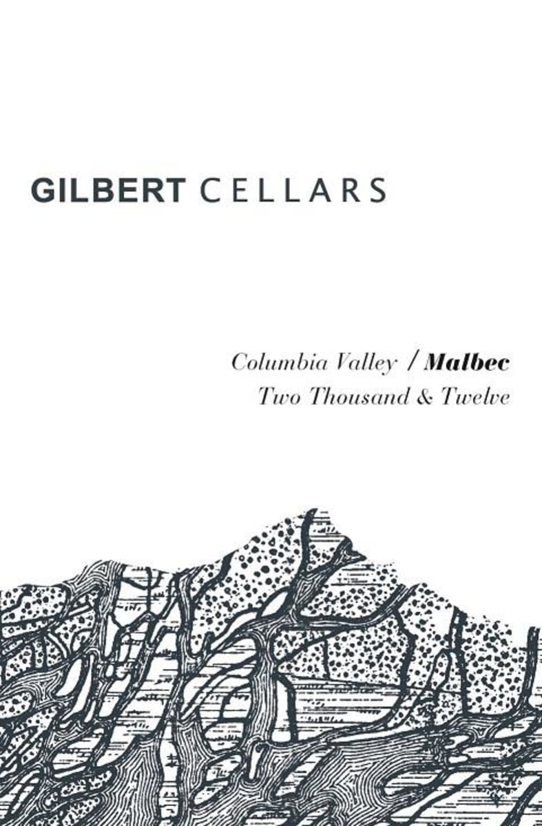 Gilbert Cellars Columbia Valley malbec 2014  Front Label