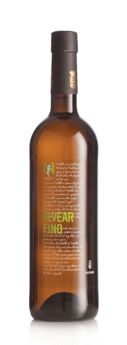 Alvear Fino  Front Bottle Shot