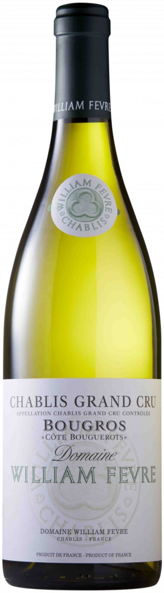 William Fevre Chablis Bougros Cote Bouguerots Grand Cru 2015 Front Bottle Shot