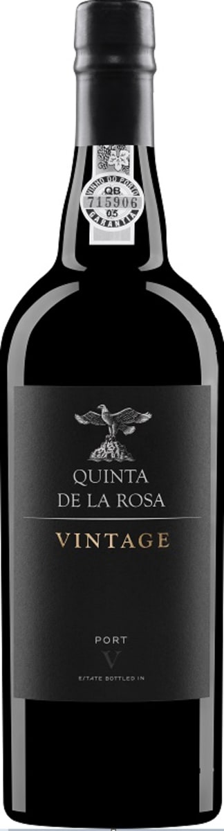 Quinta de la Rosa Vintage Port 2018  Front Bottle Shot