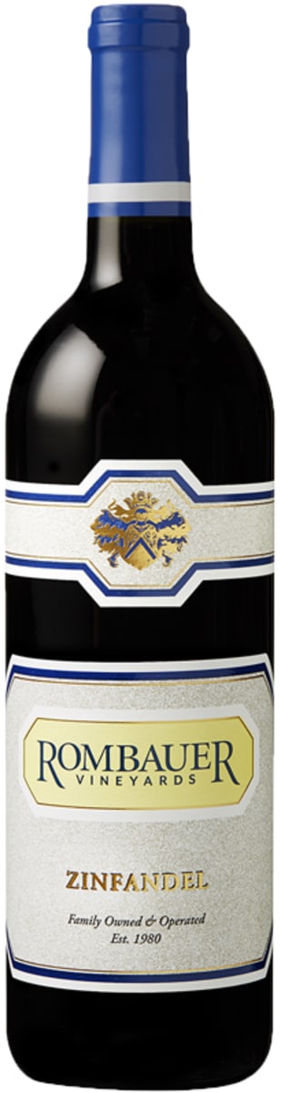 Rombauer California Zinfandel (375ML half-bottle) 2019  Front Bottle Shot