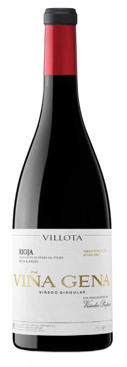 Villota Vina Gena Vinedo Singular Rioja 2018  Front Bottle Shot