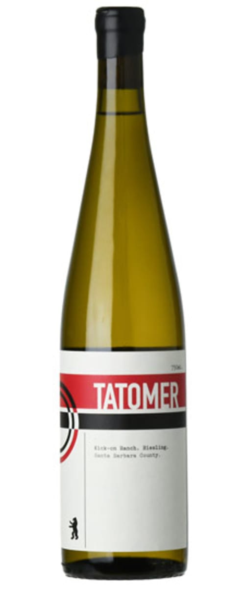 Tatomer Kick-On Ranch Riesling 2021  Front Bottle Shot