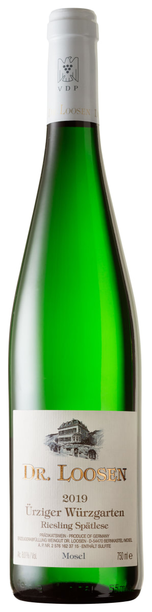 Dr. Loosen Urziger Wurzgarten Riesling Spatlese 2019  Front Bottle Shot