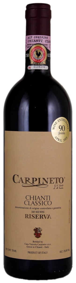 Carpineto Chianti Classico Riserva 2017  Front Bottle Shot