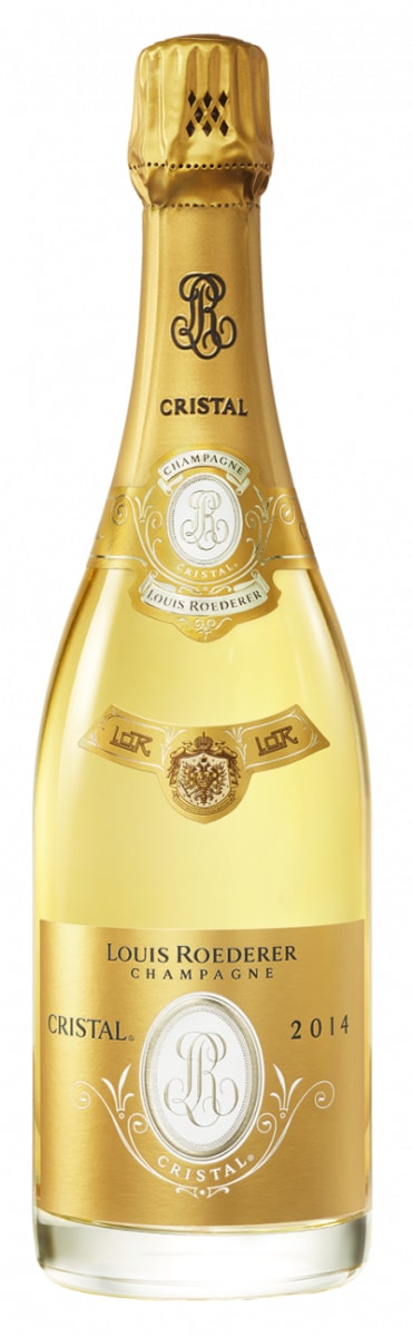 Louis Roederer Cristal Brut 2014  Front Bottle Shot