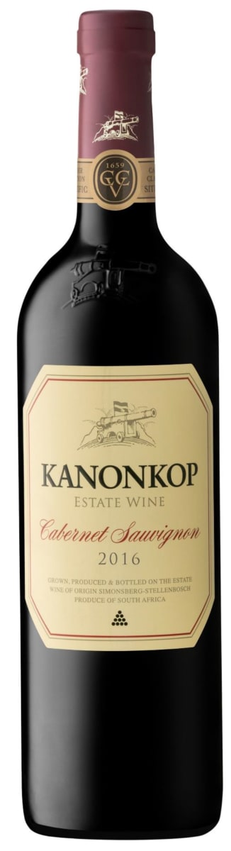 Kanonkop Cabernet Sauvignon 2016  Front Bottle Shot