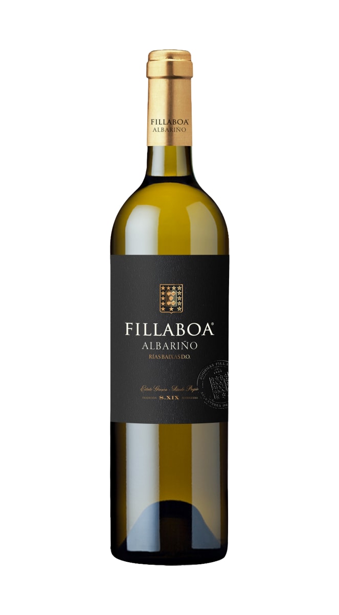 Bodegas Fillaboa Rias Baixas Albarino 2018  Front Bottle Shot