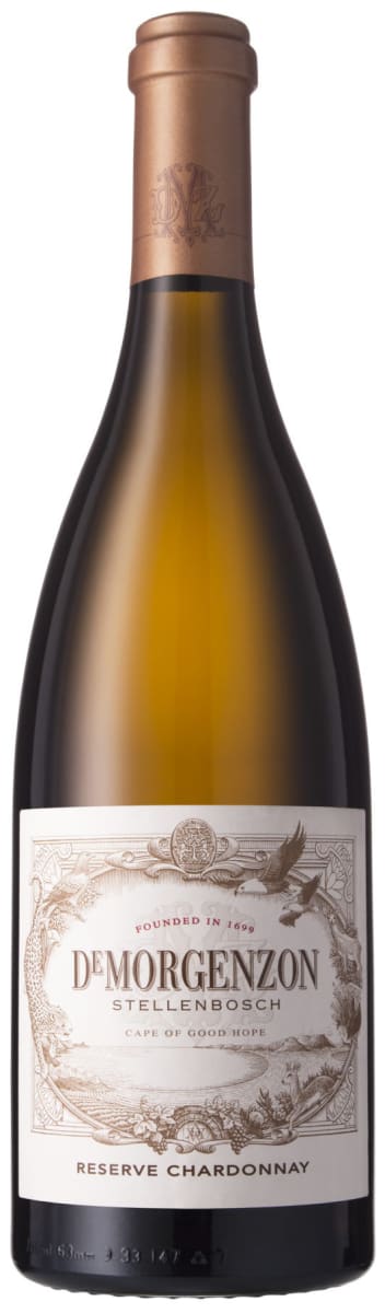 DeMorgenzon Reserve Chardonnay 2015 Front Bottle Shot